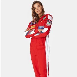 NEW Formula One Onepiece Jumpsuit Onesie Red